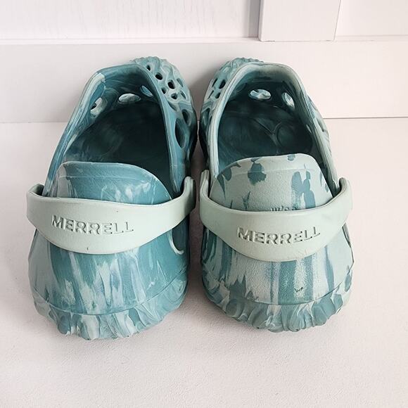 Women's Size 8 Merrell Hydro Moc Sandals Tie Dye Water Shoes Bloom StoneWash - Picture 7 of 13